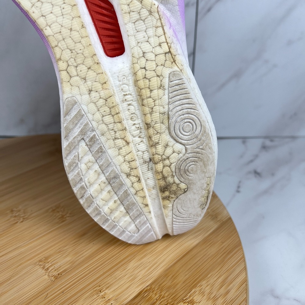 Saucony Endorphin Speed 5 Womens Size 9.5 White Crocus Running Shoe S11007-340 - Picture 10 of 12